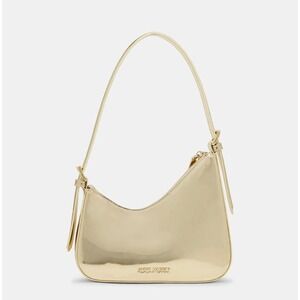 Steve Madden‎ Asymmetrical Shoulder Bag – Gold Metallic – NWT